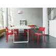 Compamia Plus Arm Chair in Red