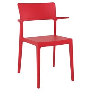 Compamia Plus Arm Chair in Red