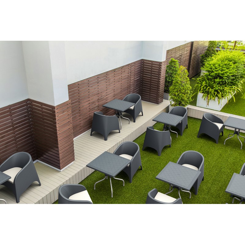 Compamia Aruba Outdoor Chair in Dark Gray