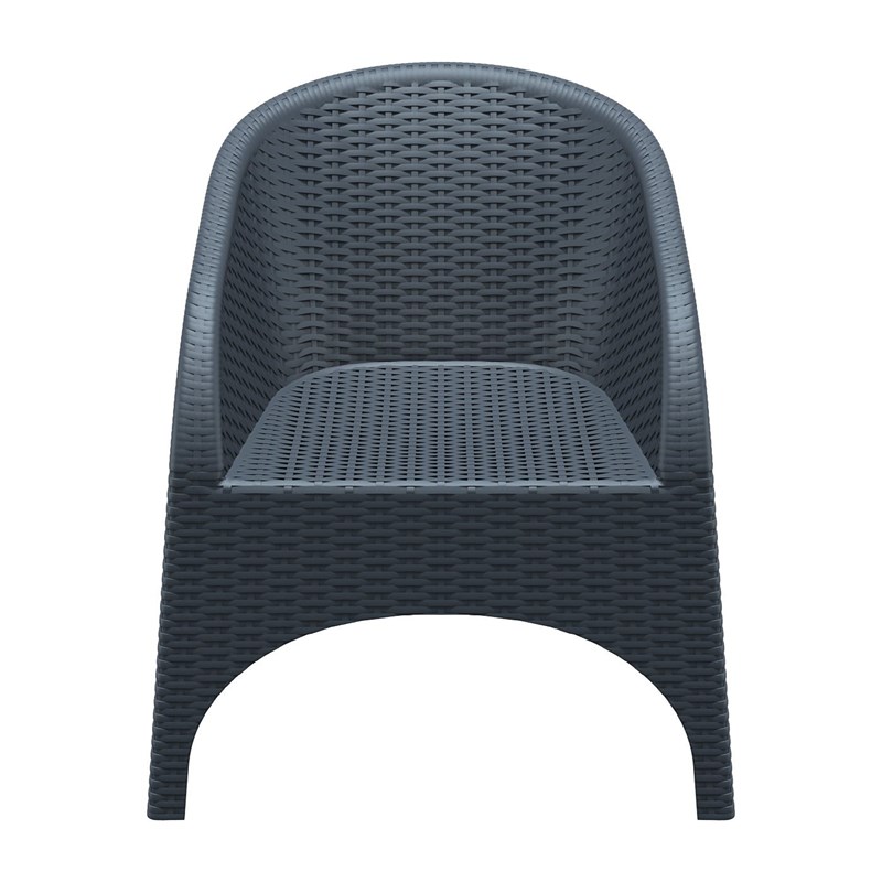 Compamia Aruba Outdoor Chair in Dark Gray