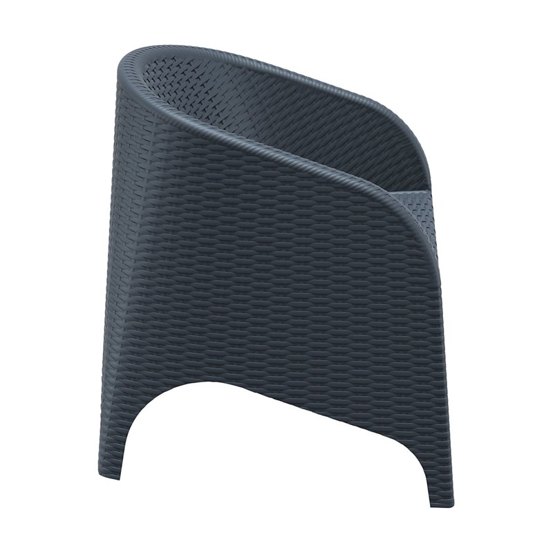 Compamia Aruba Outdoor Chair in Dark Gray