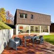 Compamia Aruba Outdoor Chair in Dark Gray