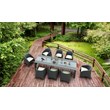 Compamia Aruba Outdoor Chair in Dark Gray
