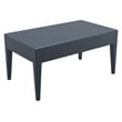 Compamia California 7 Piece Patio Conversation Set in Dark Gray