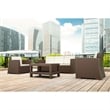 Compamia Monaco Outdoor Coffee Table in Brown