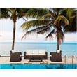 Compamia Monaco Outdoor Coffee Table in Brown