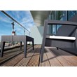 Compamia Miami Outdoor Loveseat in Dark Gray