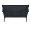 Compamia Miami Outdoor Loveseat in Dark Gray
