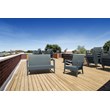 Compamia Miami Outdoor Loveseat in Dark Gray