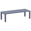 Compamia Bloom 7 Piece Extendable Patio Dining Set in Dark Gray