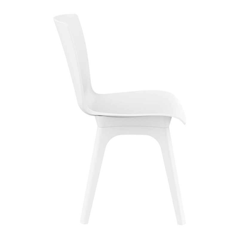 Compamia Mio Dining Side Chair in White