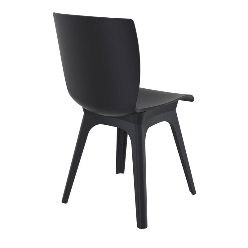 Compamia Mio Dining Side Chair in Black