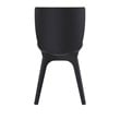 Compamia Mio Dining Side Chair in Black