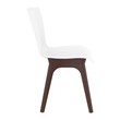 Compamia Mio Dining Side Chair in Brown and White