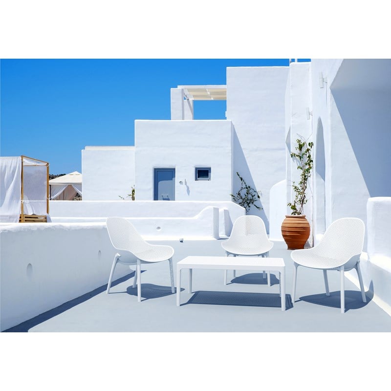 Compamia Sky Patio Chair in White
