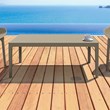 Compamia Sky Patio Coffee Table in Taupe