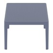 Compamia Sky Patio Coffee Table in Dark Gray