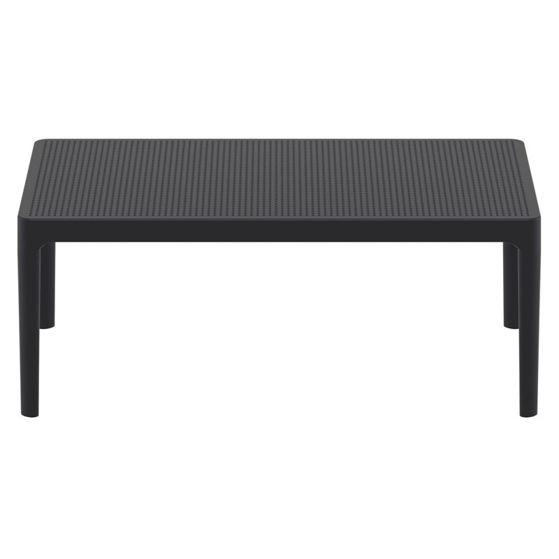 Compamia Sky Patio Coffee Table in Black