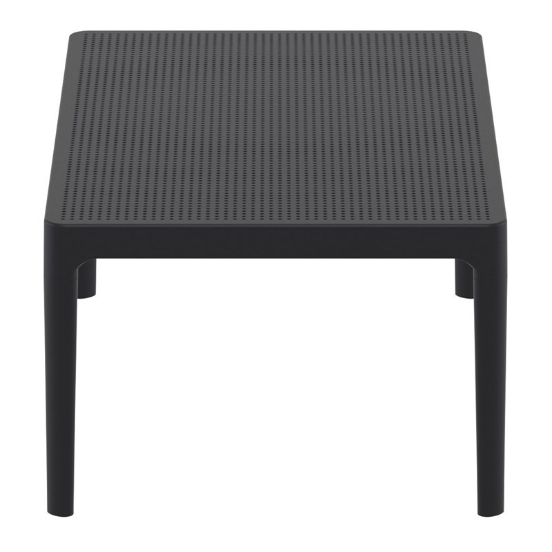 Compamia Sky Patio Coffee Table in Black