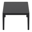 Compamia Sky Patio Coffee Table in Black