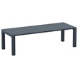 Compamia California 9 Piece Extendable Patio Dining Set in Dark Gray