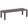 Compamia Panama 9 Piece Extendable Patio Dining Set in Brown
