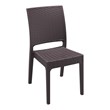 Compamia Ibiza 5 Piece Patio Dining Set in Brown