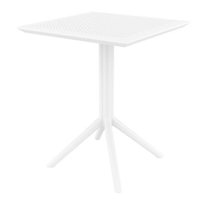 sky 24 inch square folding table
