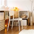 Compamia Monna Indoor Outdoor Dining Chair in White
