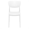 Compamia Monna Indoor Outdoor Dining Chair in White