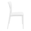 Compamia Monna Indoor Outdoor Dining Chair in White