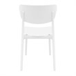 Compamia Monna Indoor Outdoor Dining Chair in White