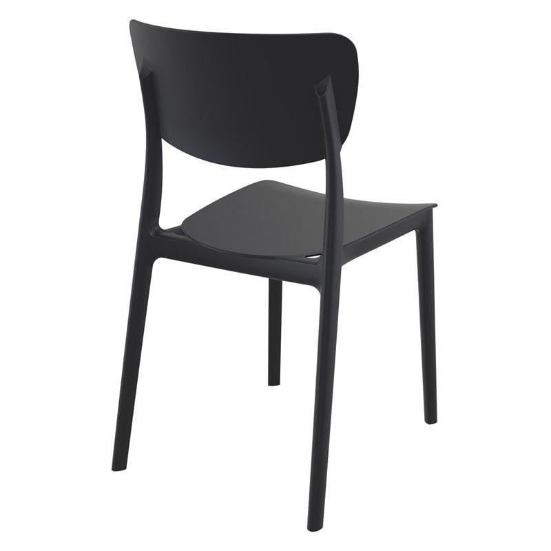 Compamia Monna Outdoor Dining Chair in Black