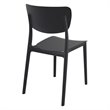 Compamia Monna Outdoor Dining Chair in Black