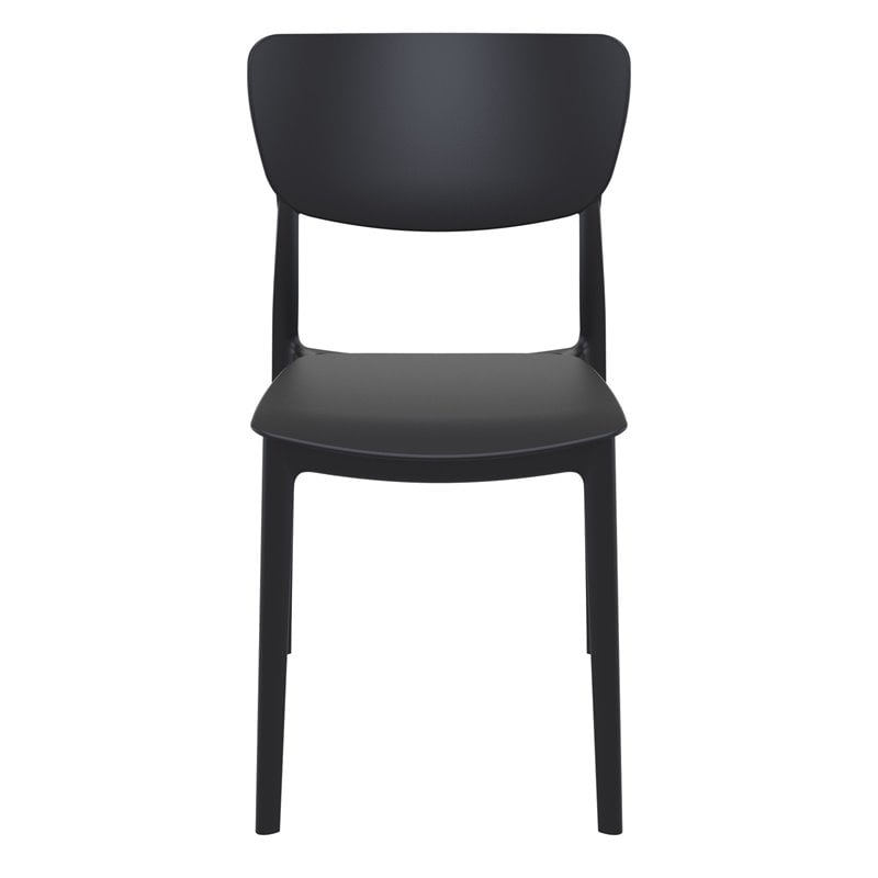Compamia Monna Outdoor Dining Chair in Black