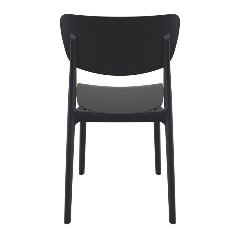 Compamia Monna Outdoor Dining Chair in Black