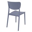 Compamia Monna Outdoor Dining Chair in Dark Gray