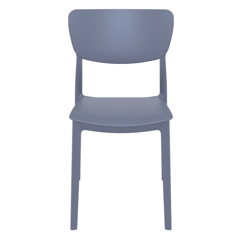 Compamia Monna Outdoor Dining Chair in Dark Gray