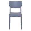 Compamia Monna Outdoor Dining Chair in Dark Gray