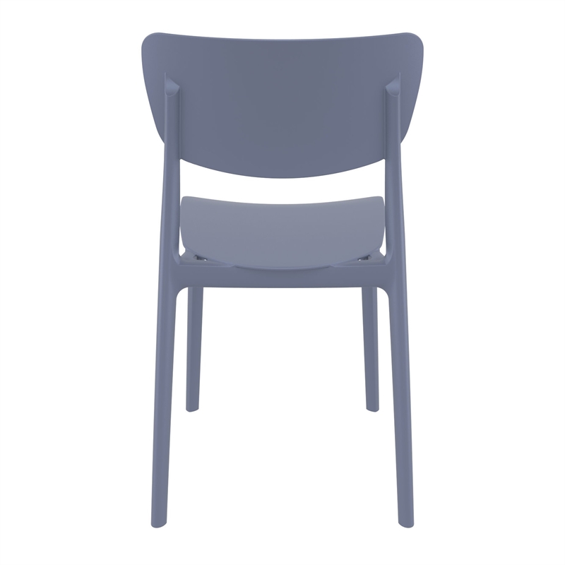 Compamia Monna Outdoor Dining Chair in Dark Gray
