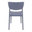 Compamia Monna Outdoor Dining Chair in Dark Gray