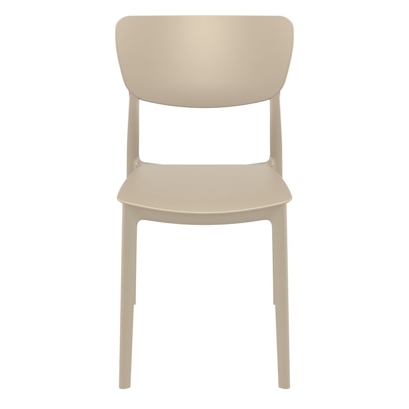 Compamia Monna Outdoor Dining Chair in Taupe