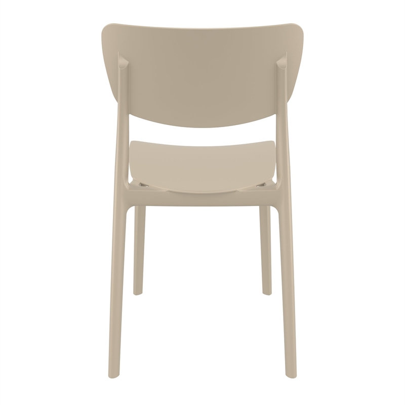 Compamia Monna Outdoor Dining Chair in Taupe