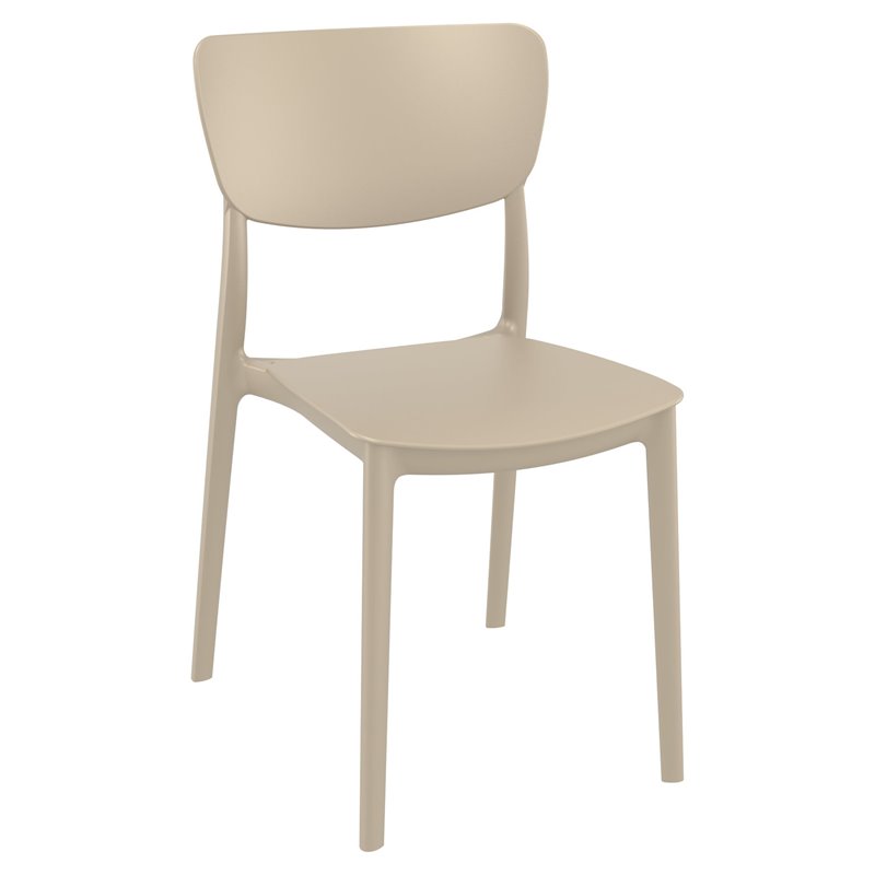 Compamia Monna Outdoor Dining Chair in Taupe