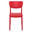 Compamia Monna Outdoor Dining Chair in Red