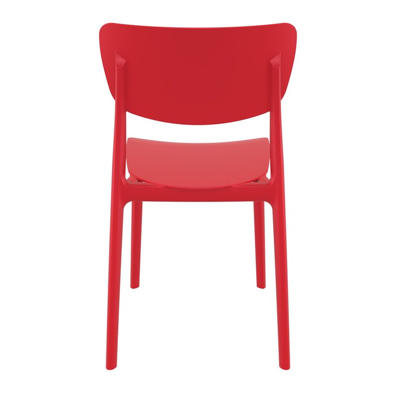 Compamia Monna Outdoor Dining Chair in Red