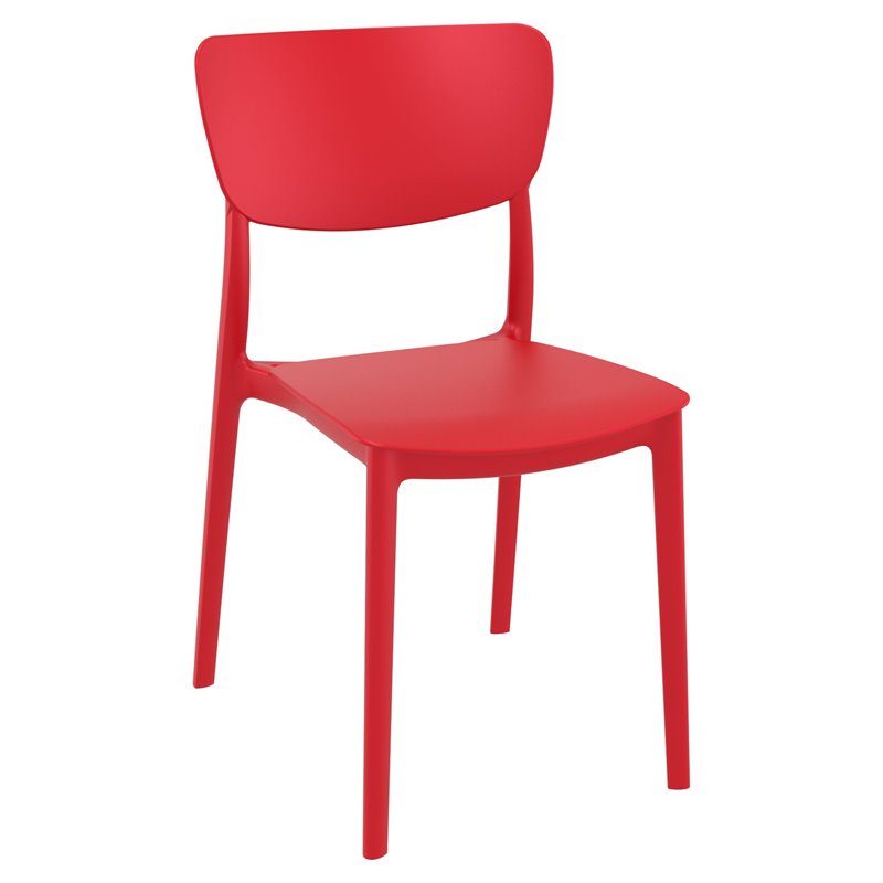 Compamia Monna Outdoor Dining Chair in Red