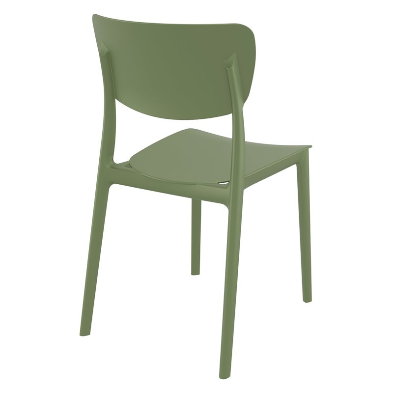 Compamia Monna Outdoor Dining Chair in Olive Green