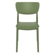 Compamia Monna Outdoor Dining Chair in Olive Green