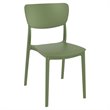 Compamia Monna Outdoor Dining Chair in Olive Green